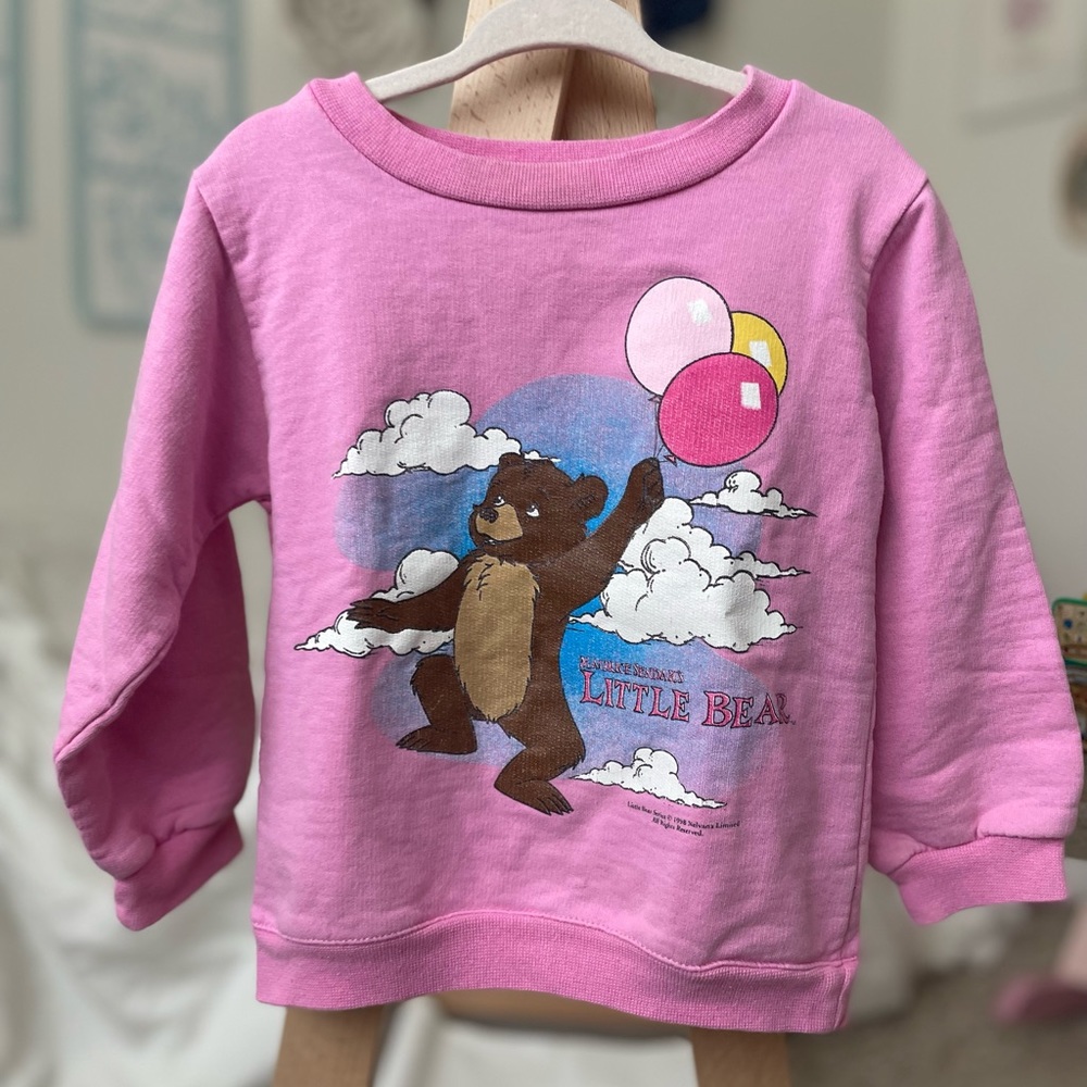 Vintage Little Bear Crew neck sweater